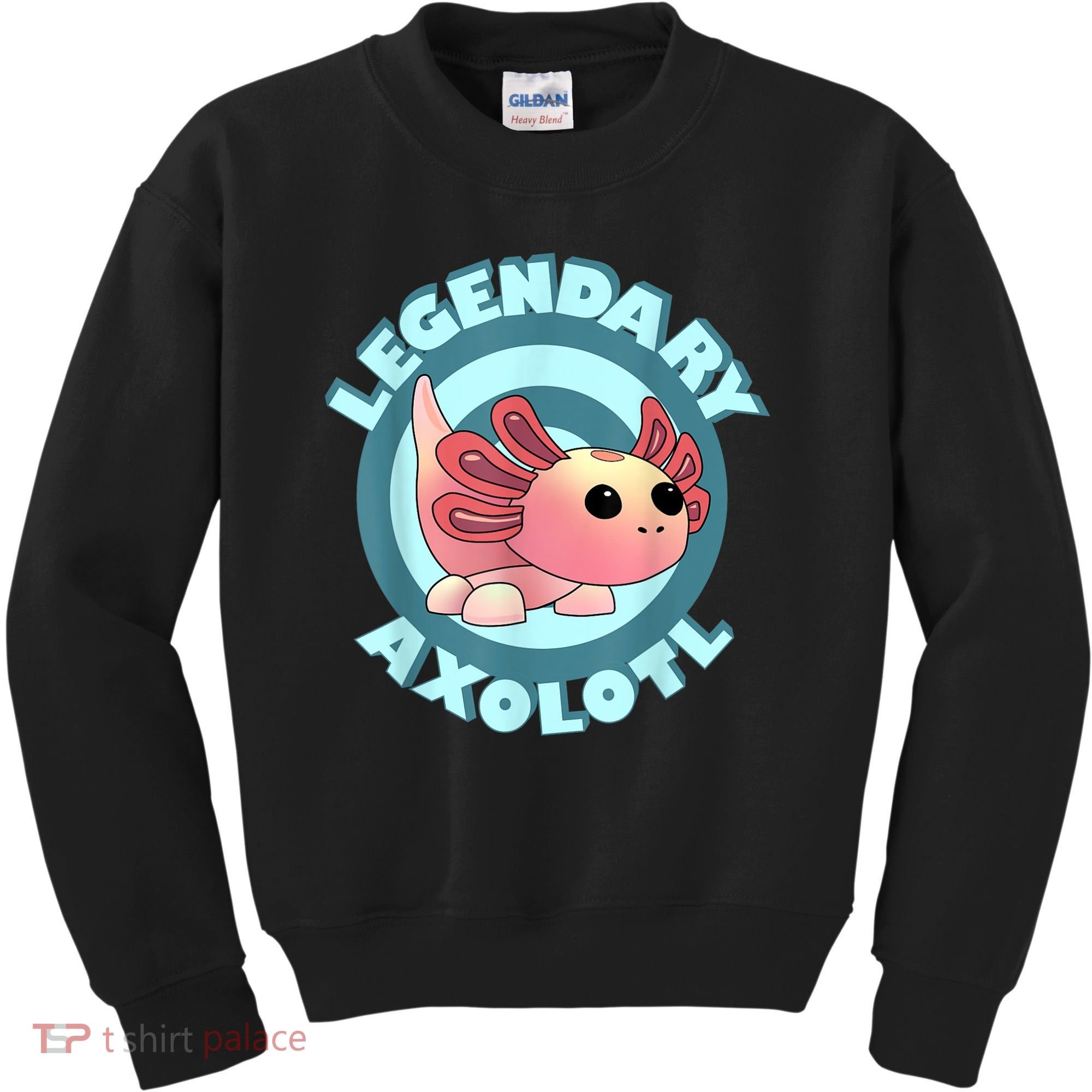 The Legendary Axolotl Adopt Me Gaming Team Kids Sweatshirt
