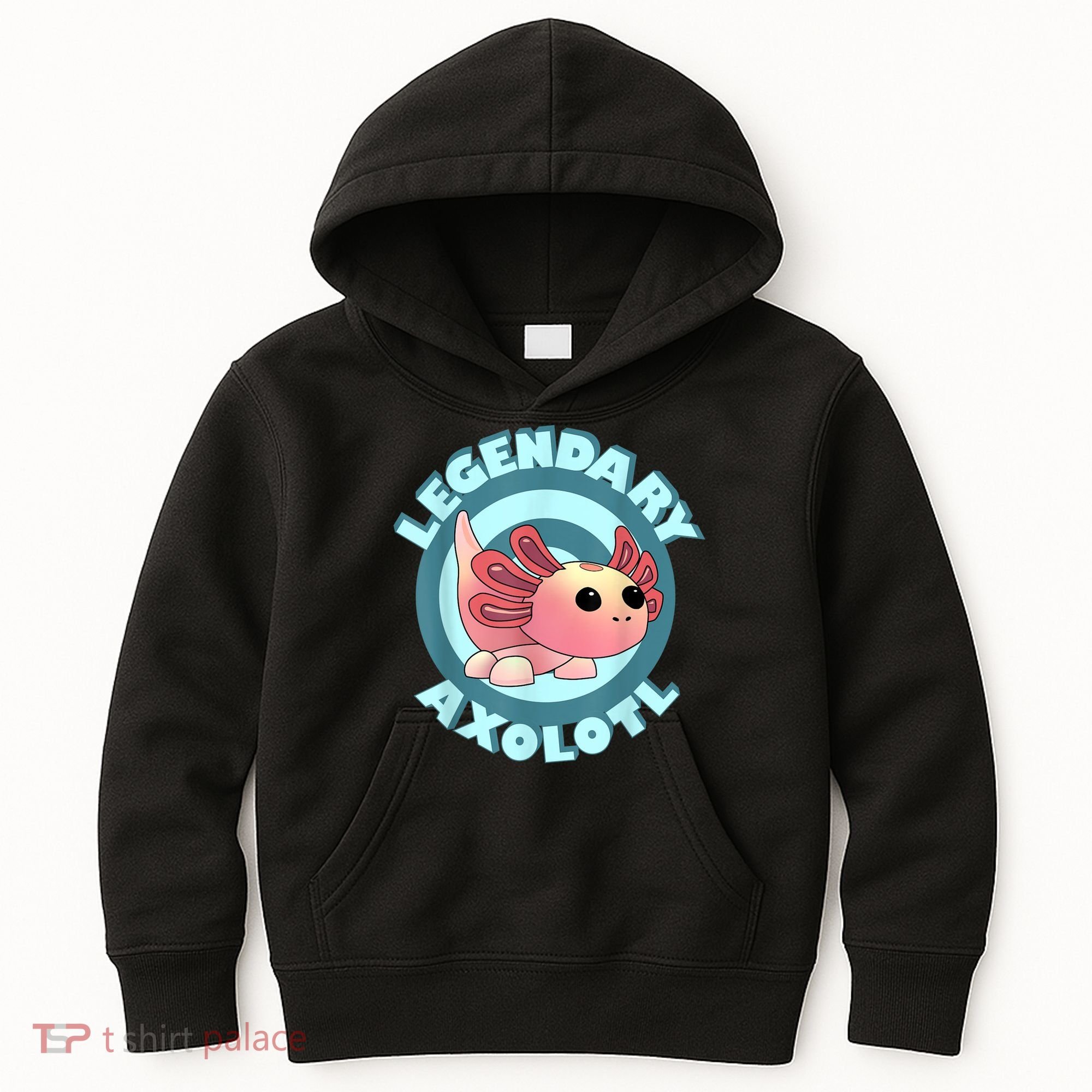 The Legendary Axolotl Adopt Me Gaming Team Kids Hoodie