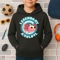 The Legendary Axolotl Adopt Me Gaming Team Kids Hoodie thumb 2