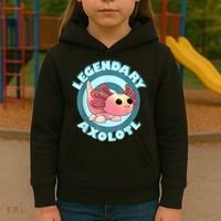 The Legendary Axolotl Adopt Me Gaming Team Kids Hoodie thumb 3