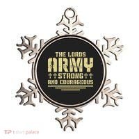 The Lords Army Strong And Courageous Jesus Christ Ornament thumb 0