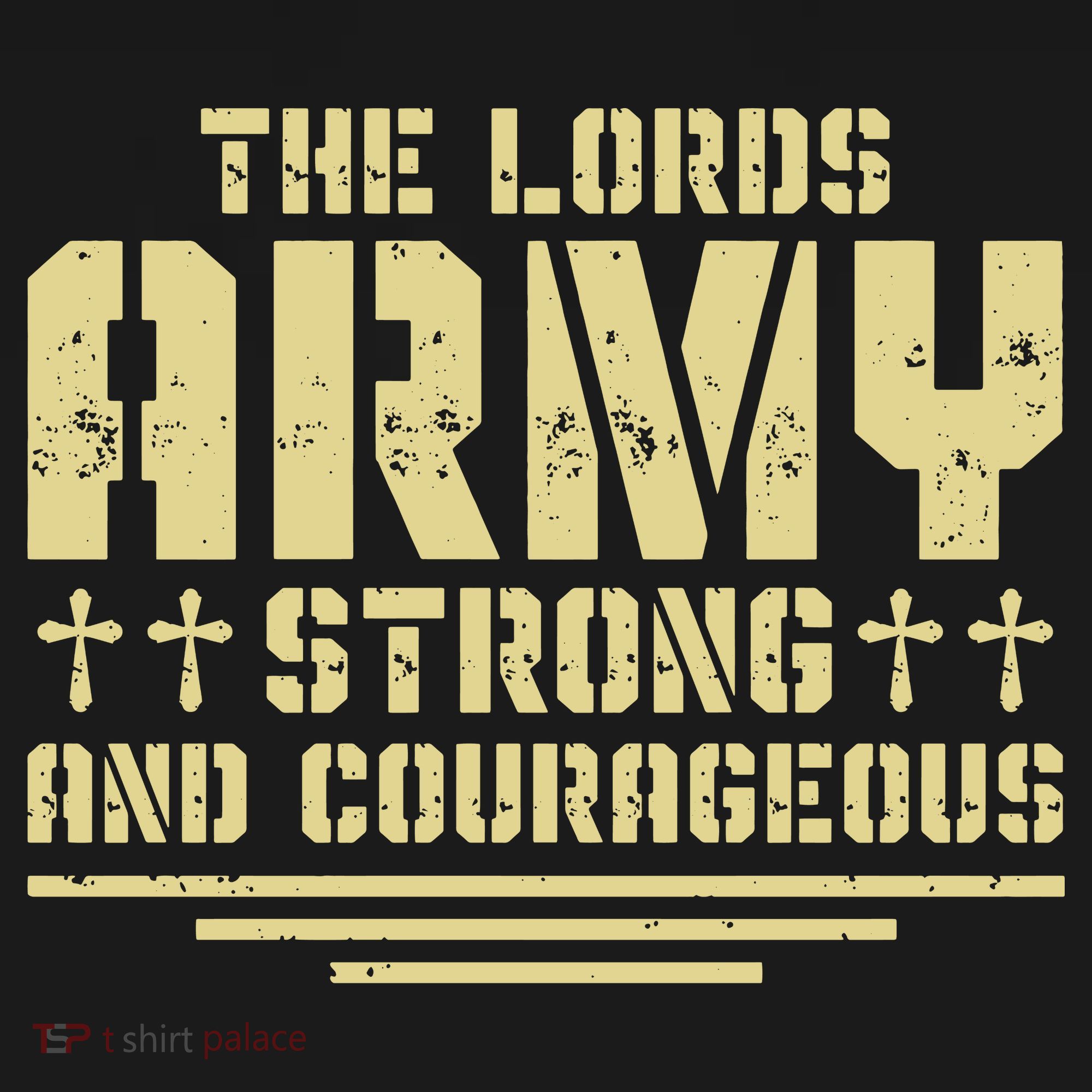 The Lords Army Strong And Courageous Jesus Christ Ornament