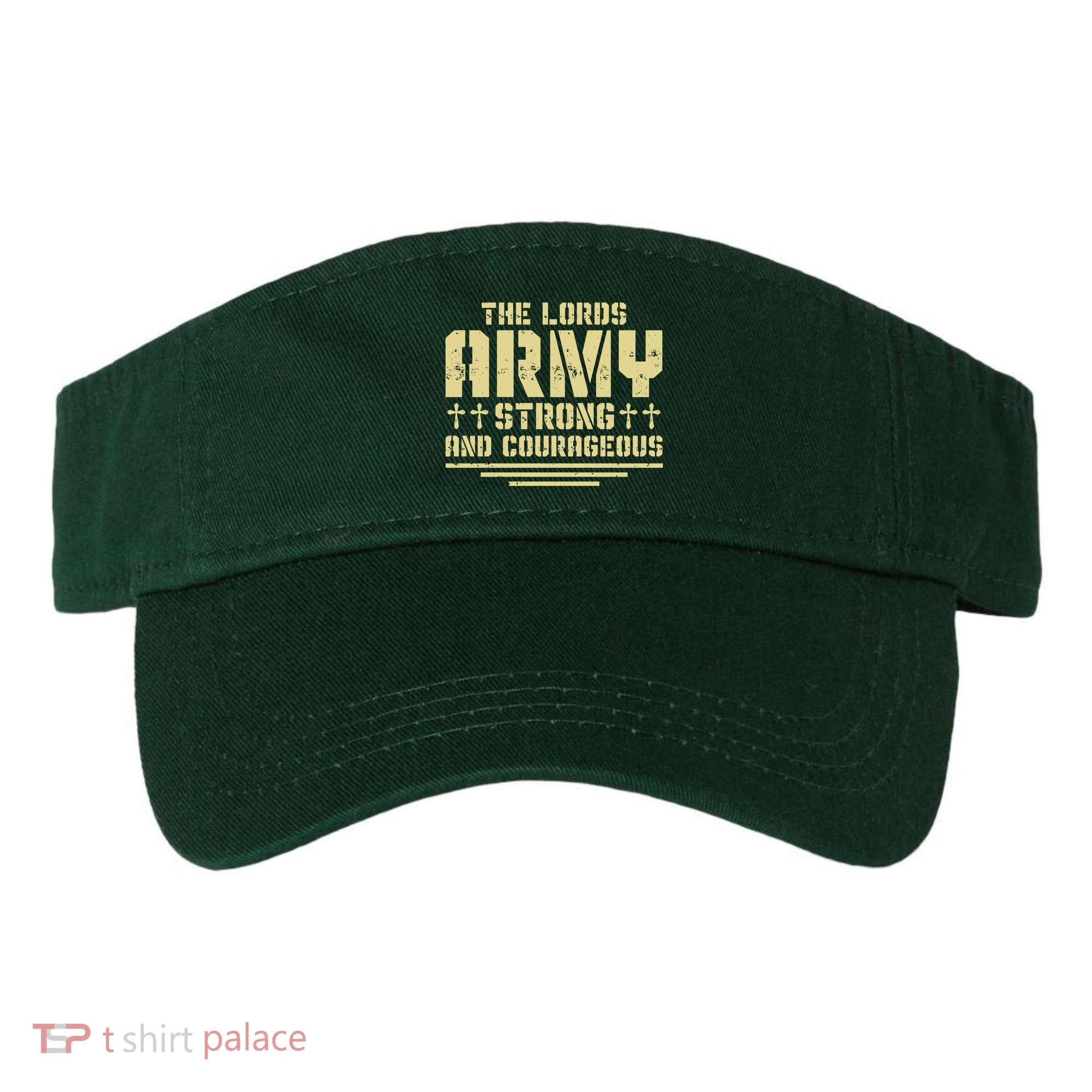 The Lords Army Strong And Courageous Jesus Christ Visor