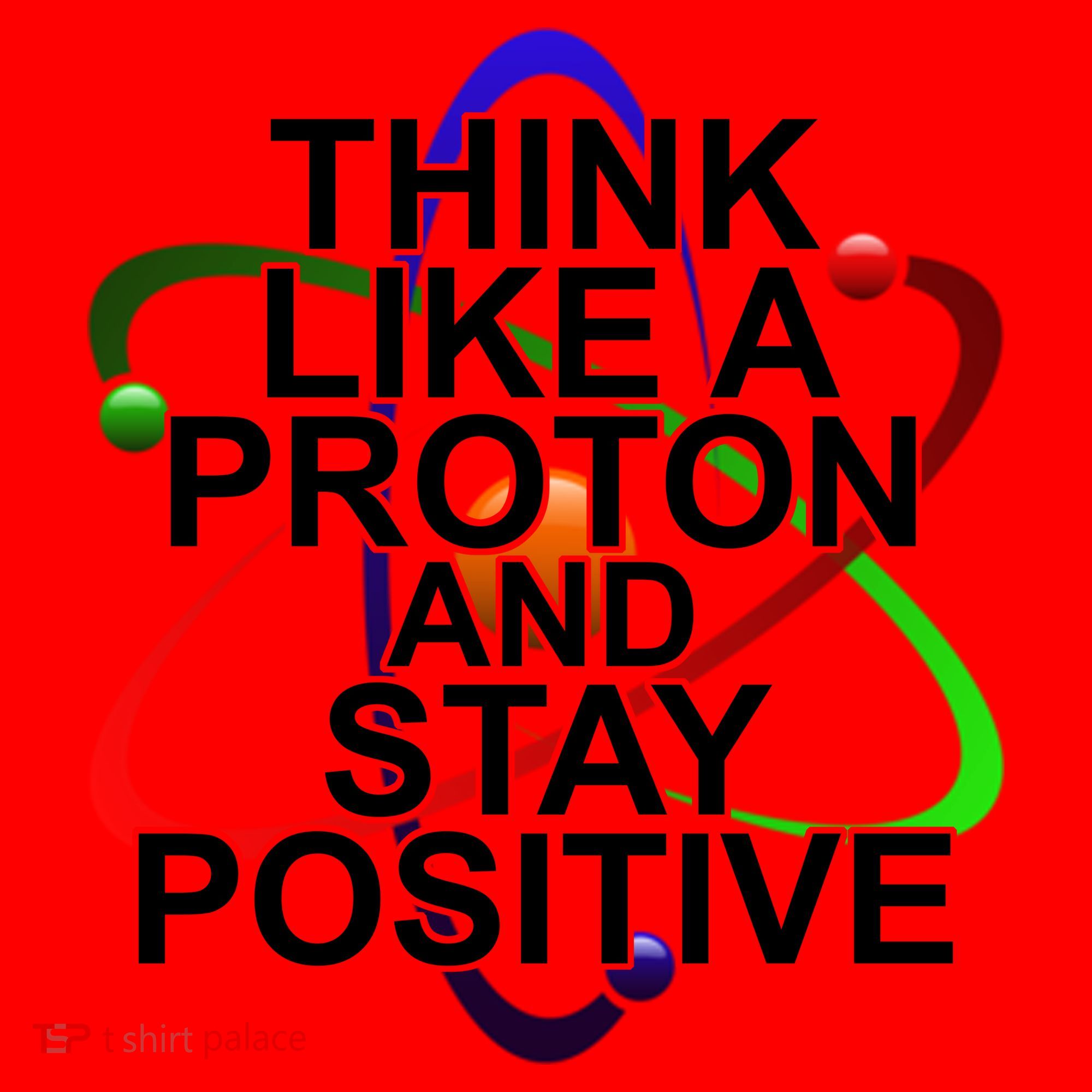 Think Like A Proton And Stay Positive Science Santa Hat