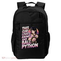 This Loves Anime Ball Python Snake Pet Ball Python Great Gift Backpack thumb 0