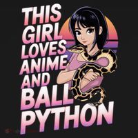 This Loves Anime Ball Python Snake Pet Ball Python Great Gift Pajama Set thumb 2