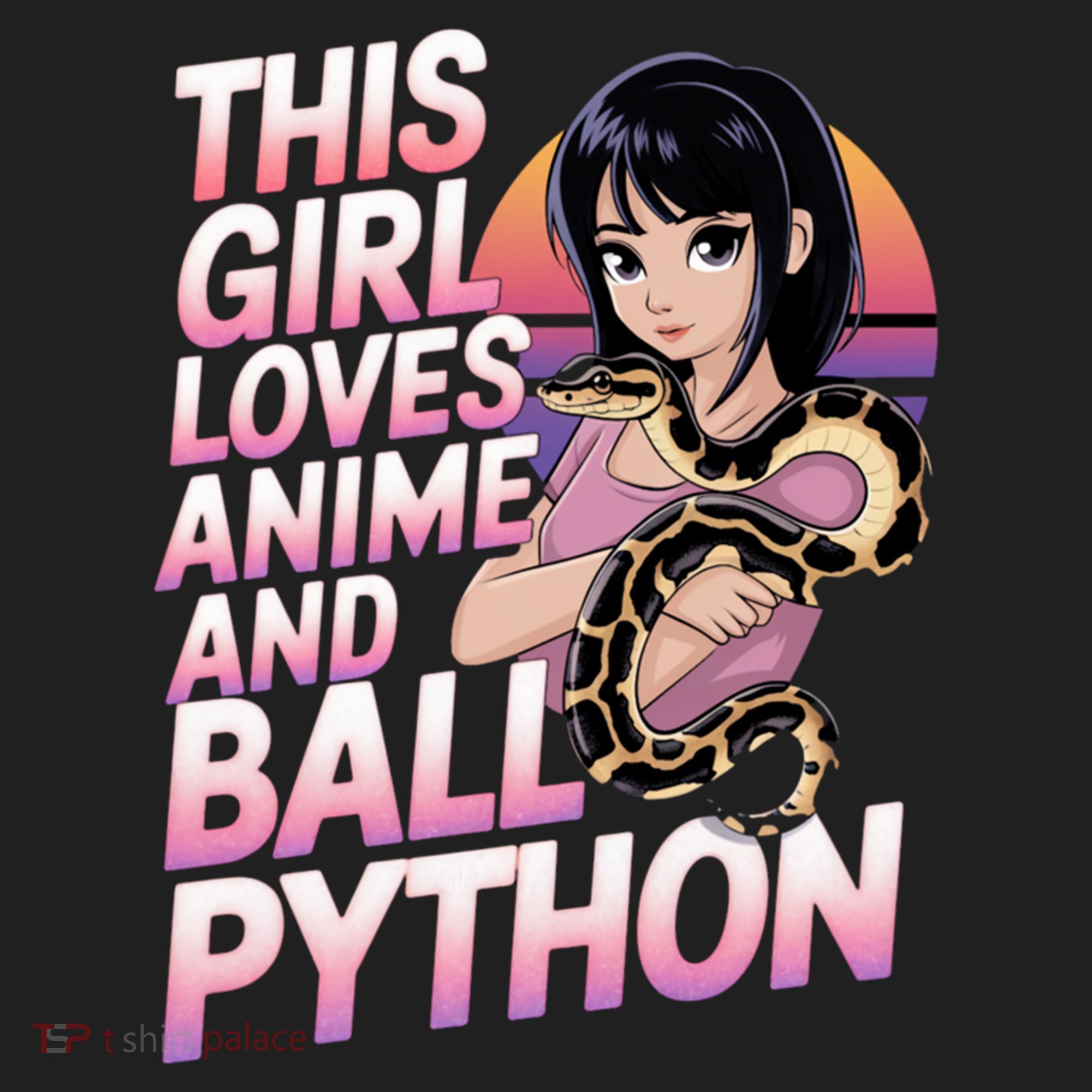 This Loves Anime Ball Python Snake Pet Ball Python Great Gift Hat