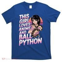 This Loves Anime Ball Python Snake Pet Ball Python Great Gift T-Shirt thumb 0