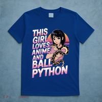 This Loves Anime Ball Python Snake Pet Ball Python Great Gift T-Shirt thumb 5
