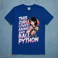 This Loves Anime Ball Python Snake Pet Ball Python Great Gift T-Shirt thumb 5