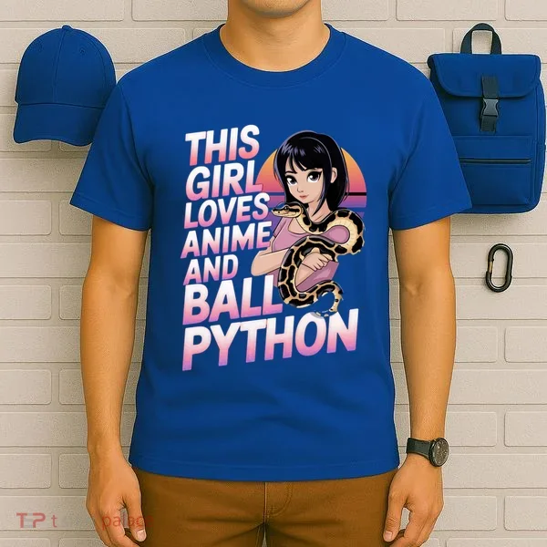 This Loves Anime Ball Python Snake Pet Ball Python Great Gift T-Shirt