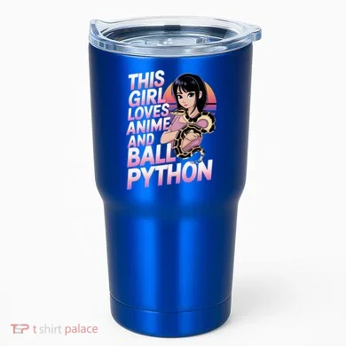This Loves Anime Ball Python Snake Pet Ball Python Great Gift Tumbler