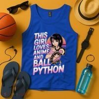 This Loves Anime Ball Python Snake Pet Ball Python Great Gift Tank Top thumb 4
