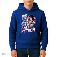 This Loves Anime Ball Python Snake Pet Ball Python Great Gift Kids Hoodie thumb 4