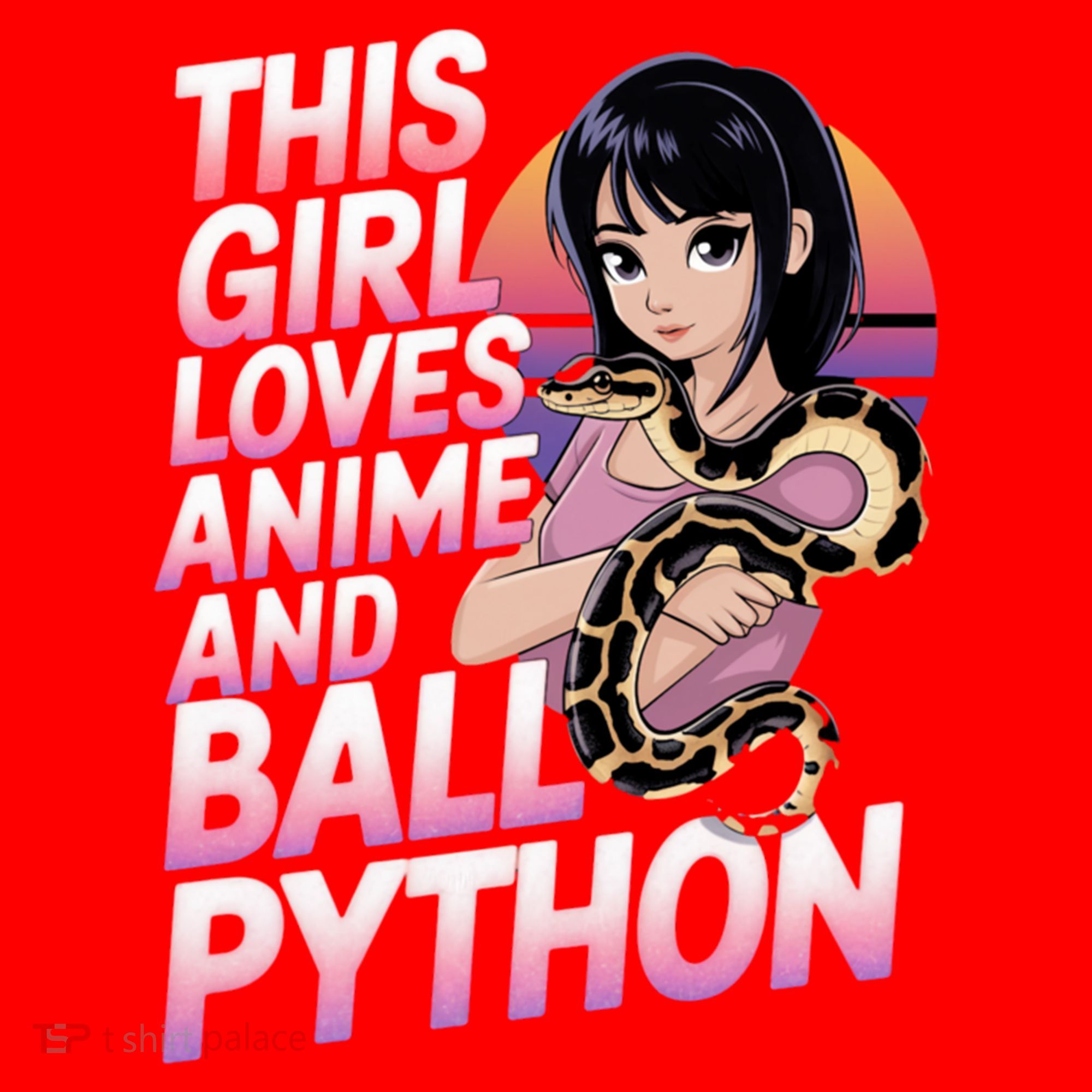 This Loves Anime Ball Python Snake Pet Ball Python Great Gift Santa Hat