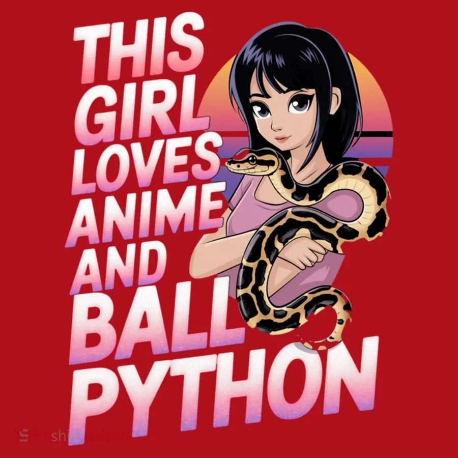 This Loves Anime Ball Python Snake Pet Ball Python Great Gift Christmas Stocking