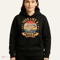 Toss Like A Boss Cornhole Champion Bean Bag Toss Game Hoodie thumb 5