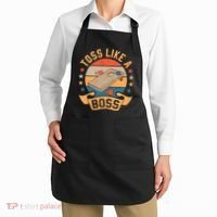 Toss Like A Boss Cornhole Champion Bean Bag Toss Game Apron thumb 2