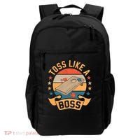 Toss Like A Boss Cornhole Champion Bean Bag Toss Game Backpack thumb 0