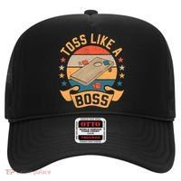 Toss Like A Boss Cornhole Champion Bean Bag Toss Game Hat thumb 0