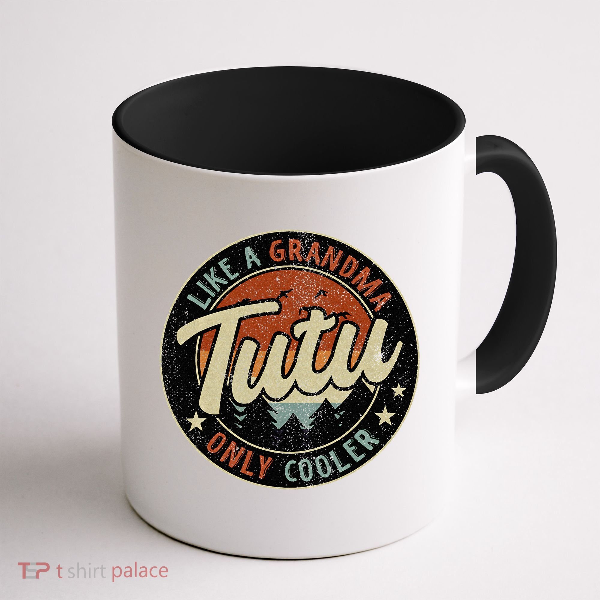 Tutu Like A Grandma Only Cooler Retro Mother's Day Coffee Mug