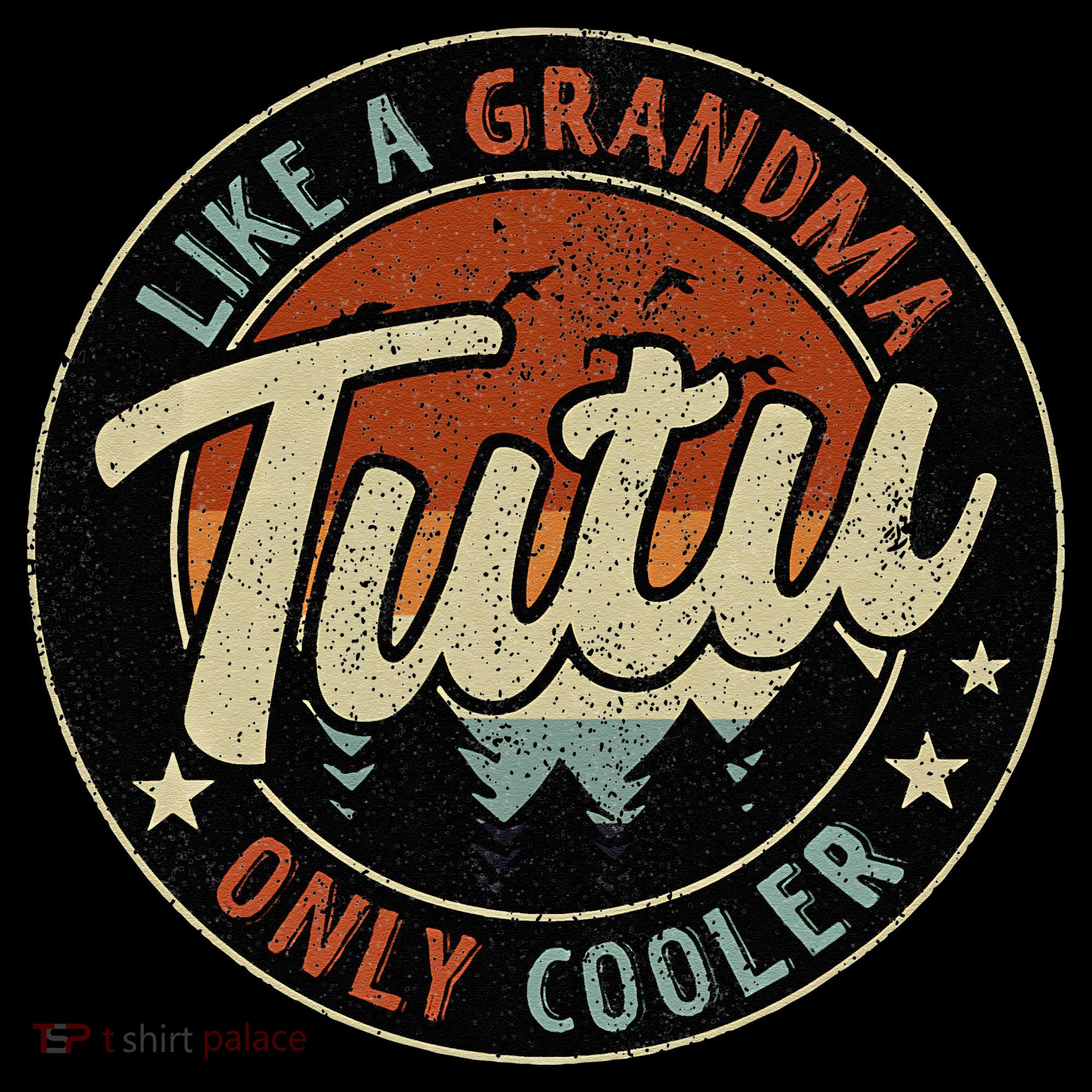 Tutu Like A Grandma Only Cooler Retro Mother's Day Coffee Mug