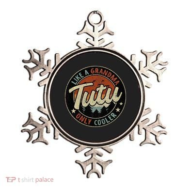 Tutu Like A Grandma Only Cooler Retro Mother's Day Ornament