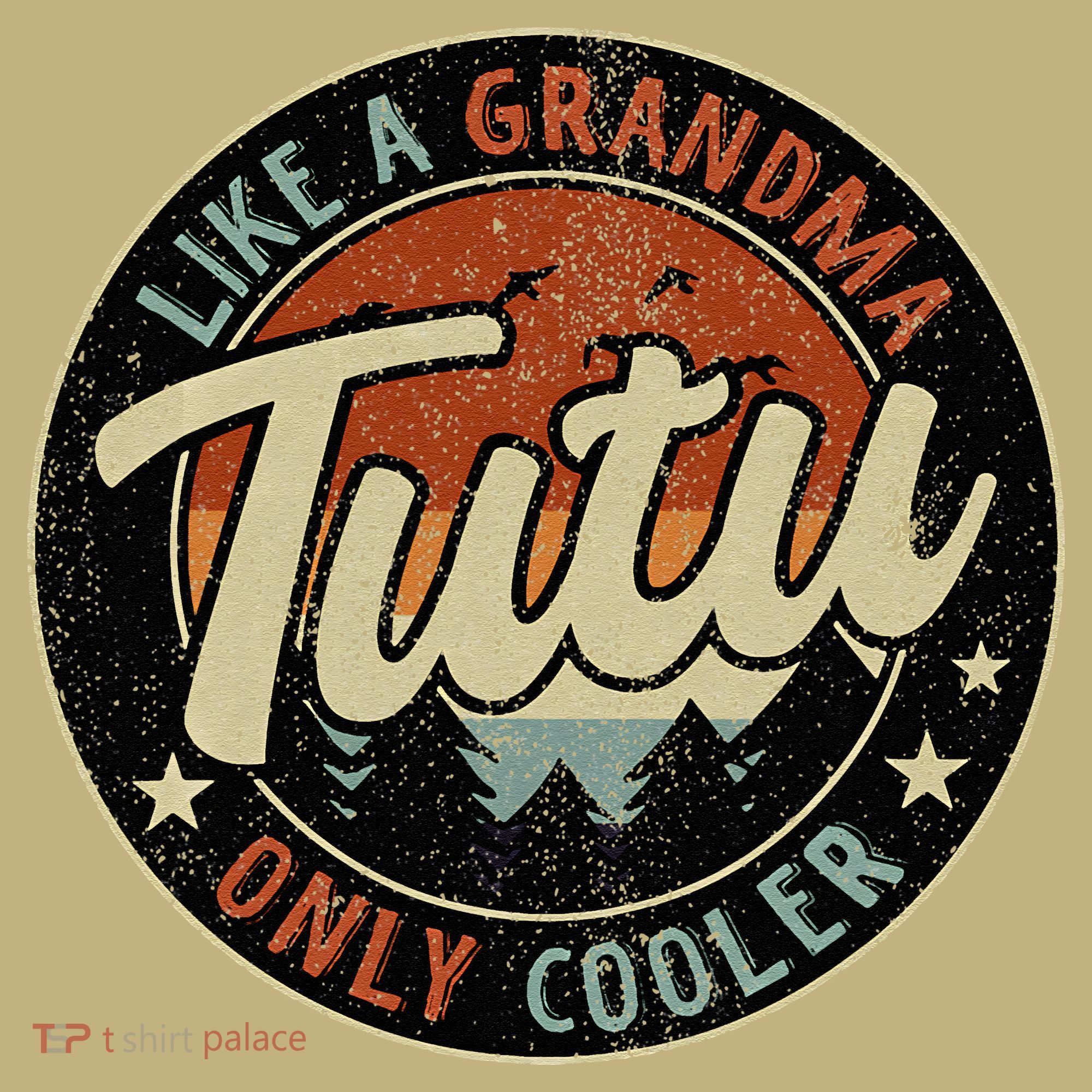 Tutu Like A Grandma Only Cooler Retro Mother's Day Mousepad