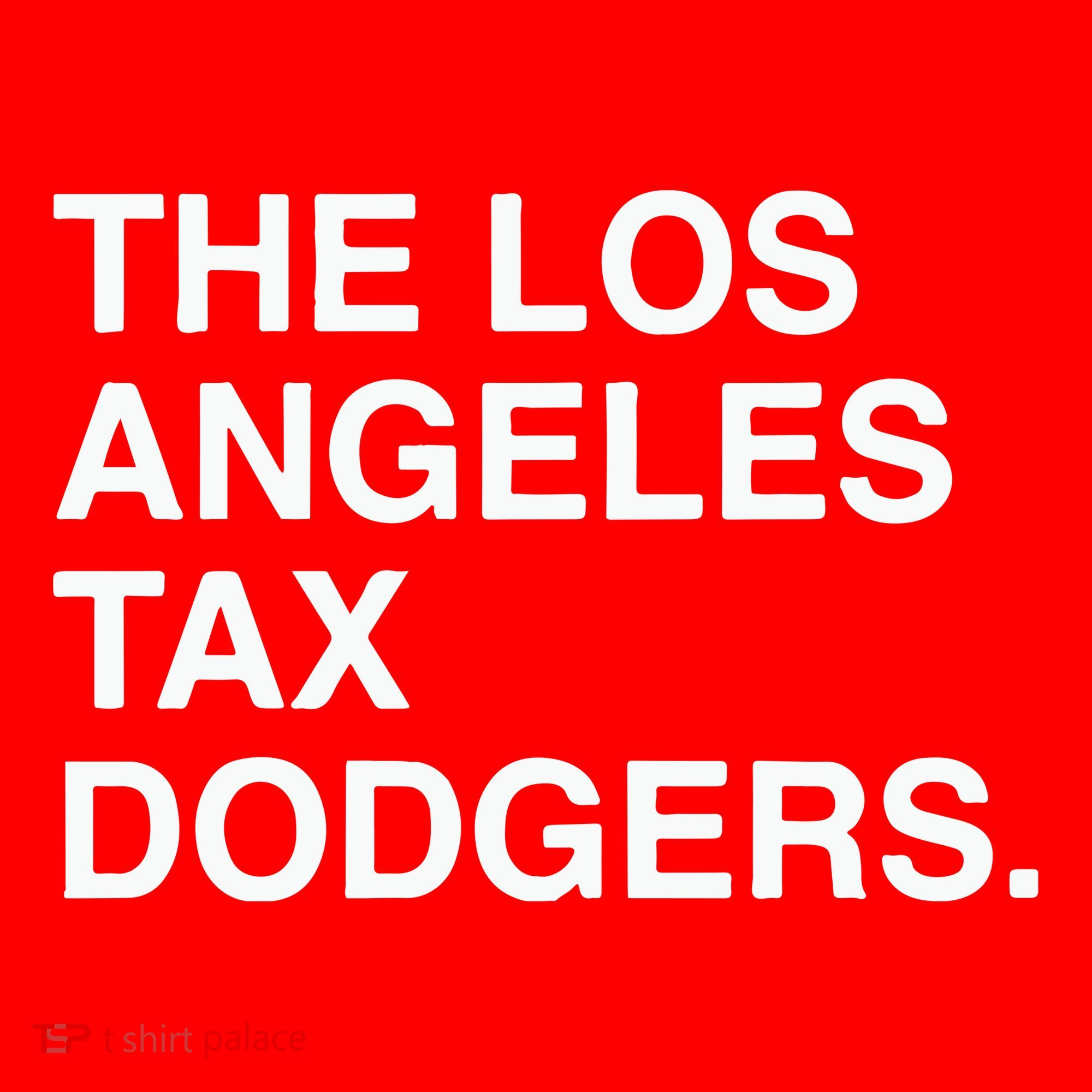 The Los Angeles Tax Dodgers Santa Hat