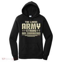 The Lords Army Strong And Courageous Jesus Christ Women's Hoodie thumb 0