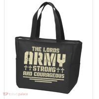 The Lords Army Strong And Courageous Jesus Christ Tote Bag thumb 3