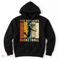 This  Loves Basketball Boys Basketball Hoodie thumb 0