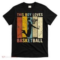 This  Loves Basketball Boys Basketball T-Shirt thumb 0