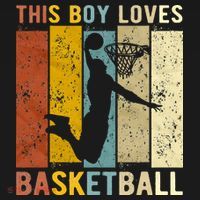 This  Loves Basketball Boys Basketball T-Shirt thumb 7