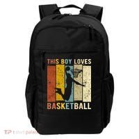 This  Loves Basketball Boys Basketball Backpack thumb 0
