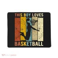 This  Loves Basketball Boys Basketball Mousepad thumb 0