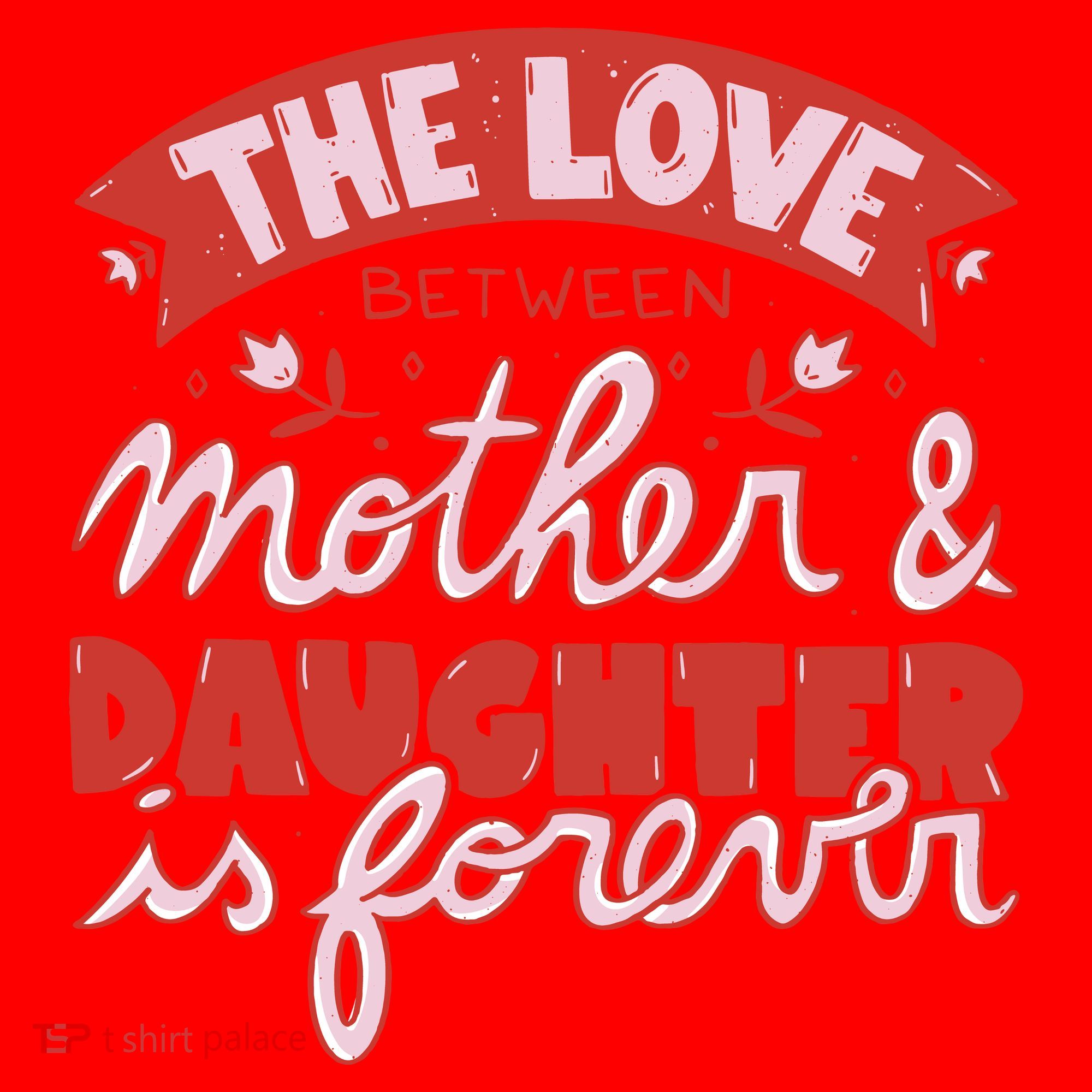 The Love Between Mother And Daughter Is Forever Santa Hat