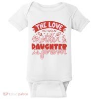 The Love Between Mother And Daughter Is Forever Baby Bodysuit thumb 0