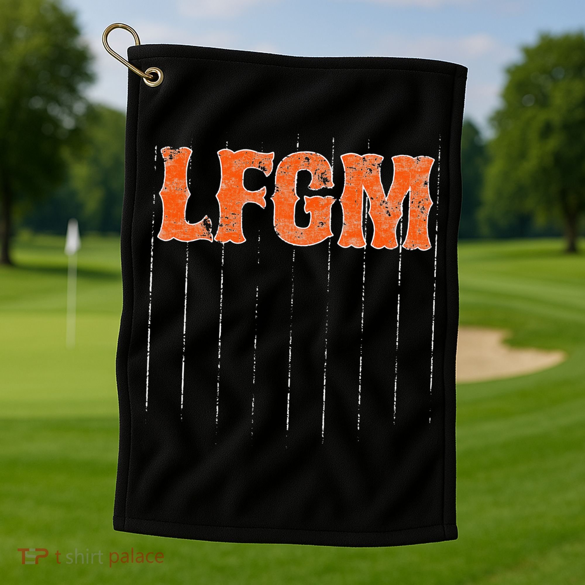The LFGM Baseball Golf Towel