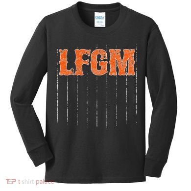 The LFGM Baseball Kids Long Sleeve Shirt