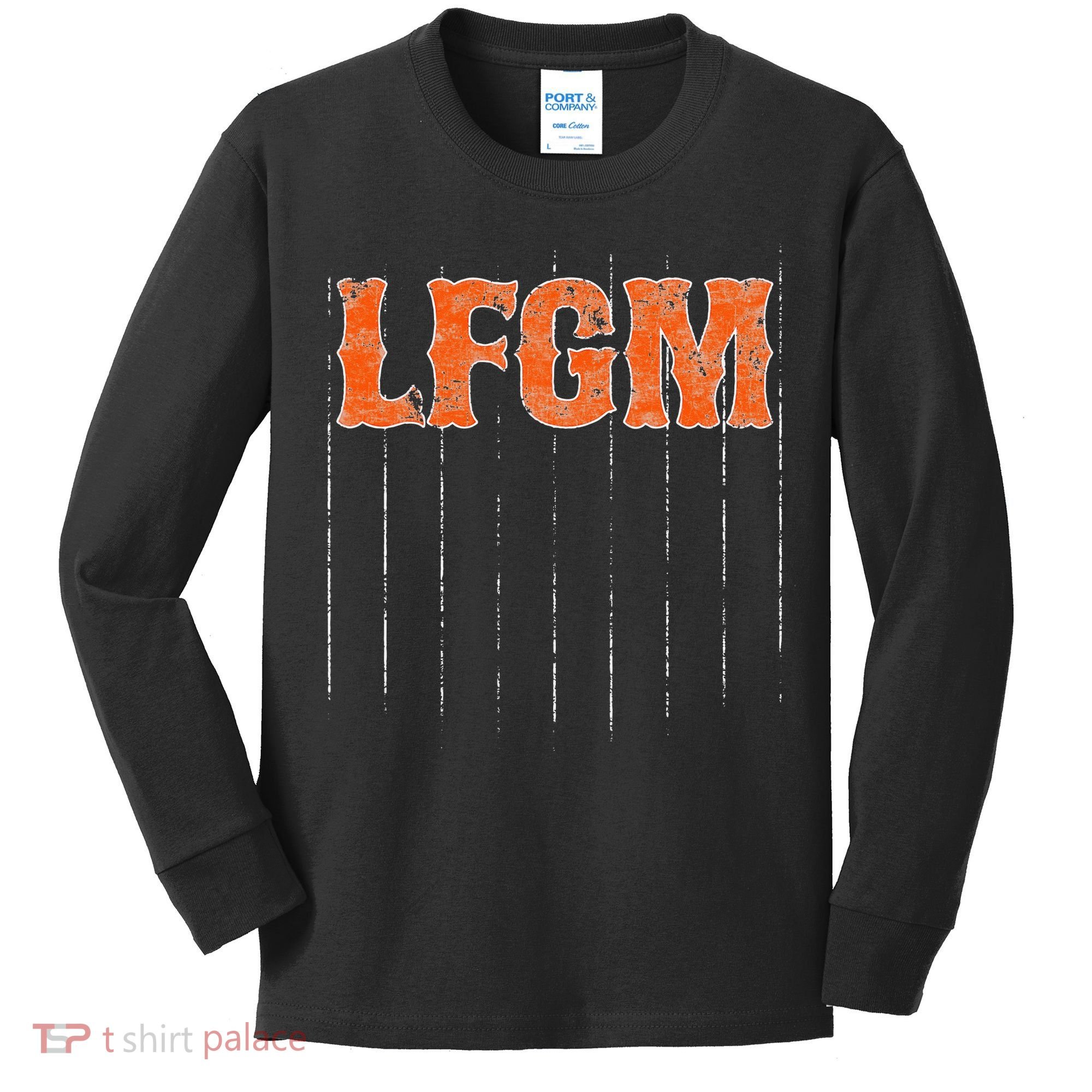 The LFGM Baseball Kids Long Sleeve Shirt