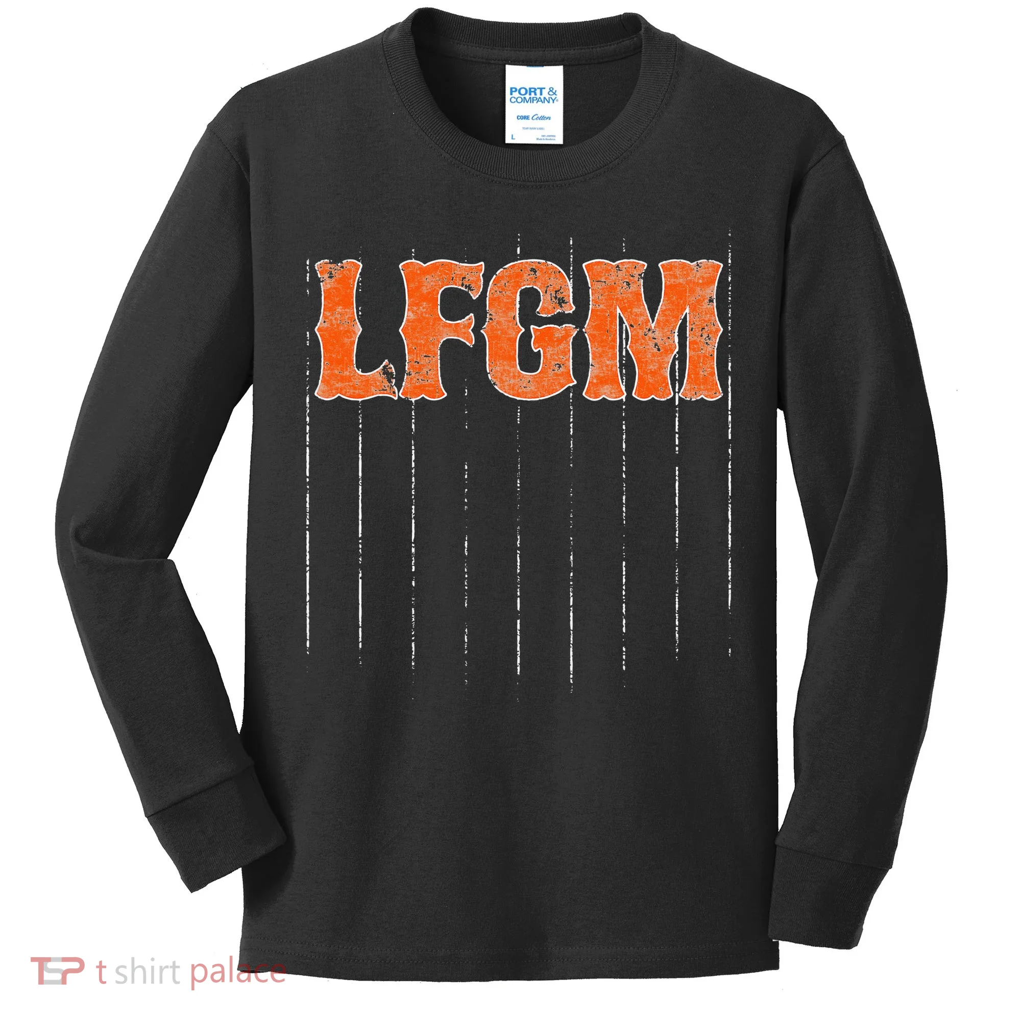 The LFGM Baseball Kids Long Sleeve Shirt