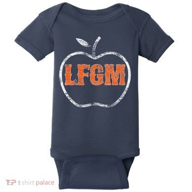 The Lfgm Baseball Baby Bodysuit