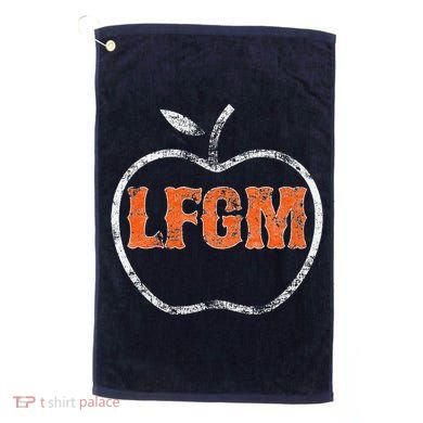 The Lfgm Baseball Golf Towel