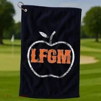 The Lfgm Baseball Golf Towel thumb 1