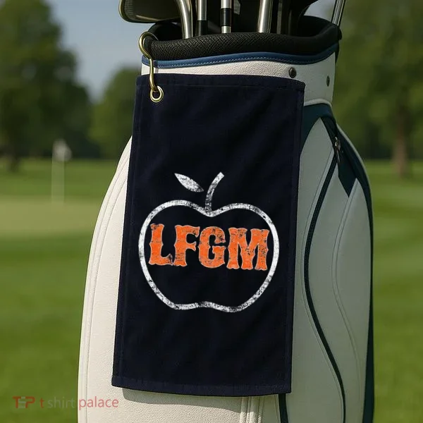 The Lfgm Baseball Golf Towel