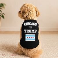 The Lioness Chicago For Trump Flag Doggie Tank thumb 2