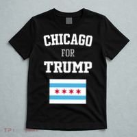 The Lioness Chicago For Trump Flag T-Shirt thumb 5