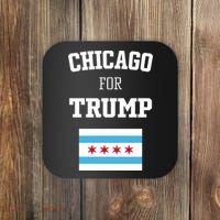 The Lioness Chicago For Trump Flag Coaster thumb 0