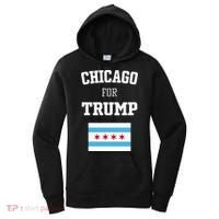 The Lioness Chicago For Trump Flag Women's Hoodie thumb 0